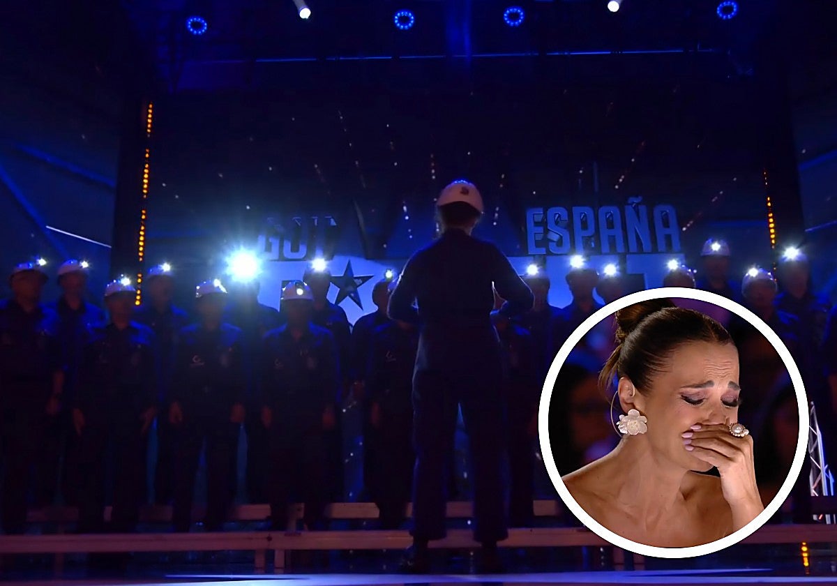 El Coro Minero de Turón conquista 'Got Talent' y emociona a Paula Echevarría