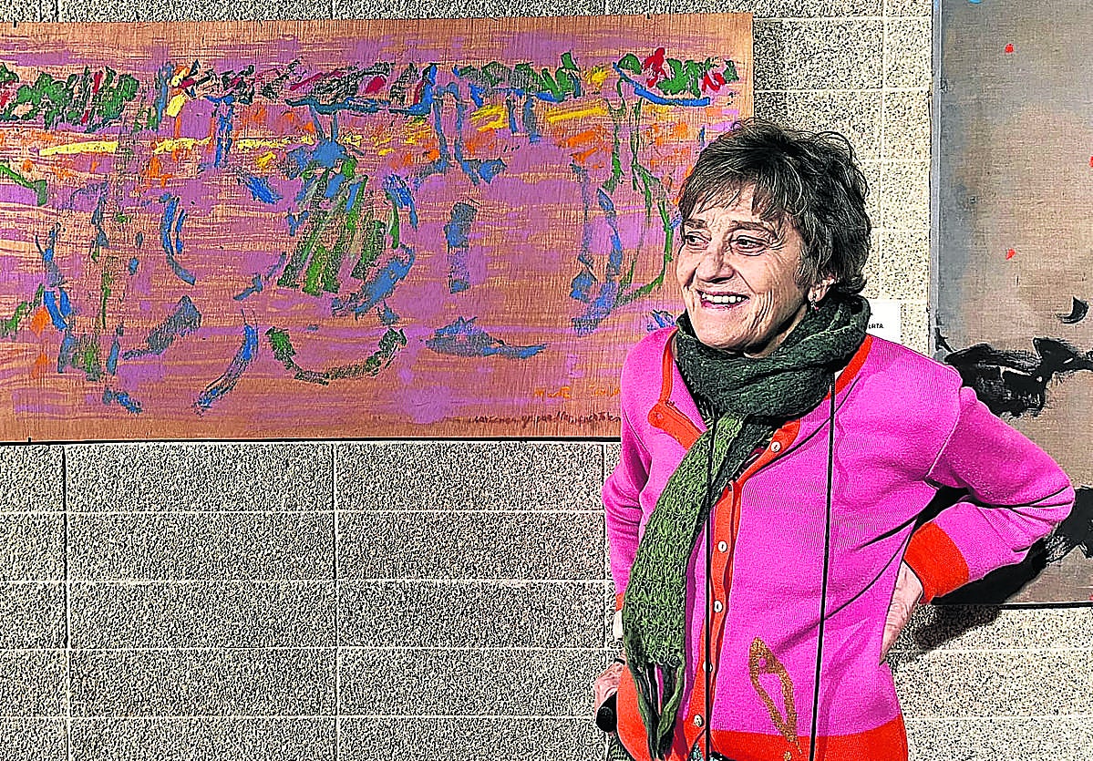 «Cuando murió mi marido, dejé de pintar: ahora escribo un diario»