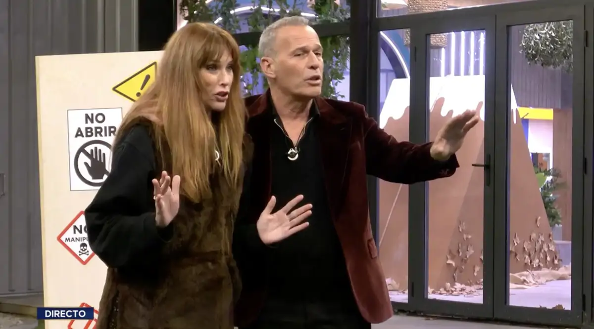 Cristina Piaget y Carlos lozano