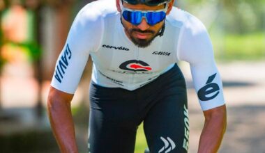 1.000 km seguidos en bici en el velódromo Martín “Cochise” Rodríguez, el récord Guinness por el que va Néstor Cuadrado