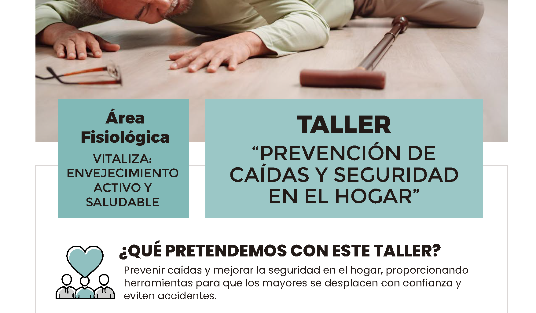 El Centro de Servicios Sociales acoge un taller de prevención de caídas para personas mayores