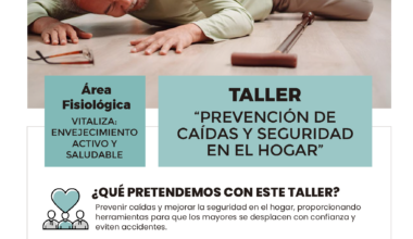 El Centro de Servicios Sociales acoge un taller de prevención de caídas para personas mayores