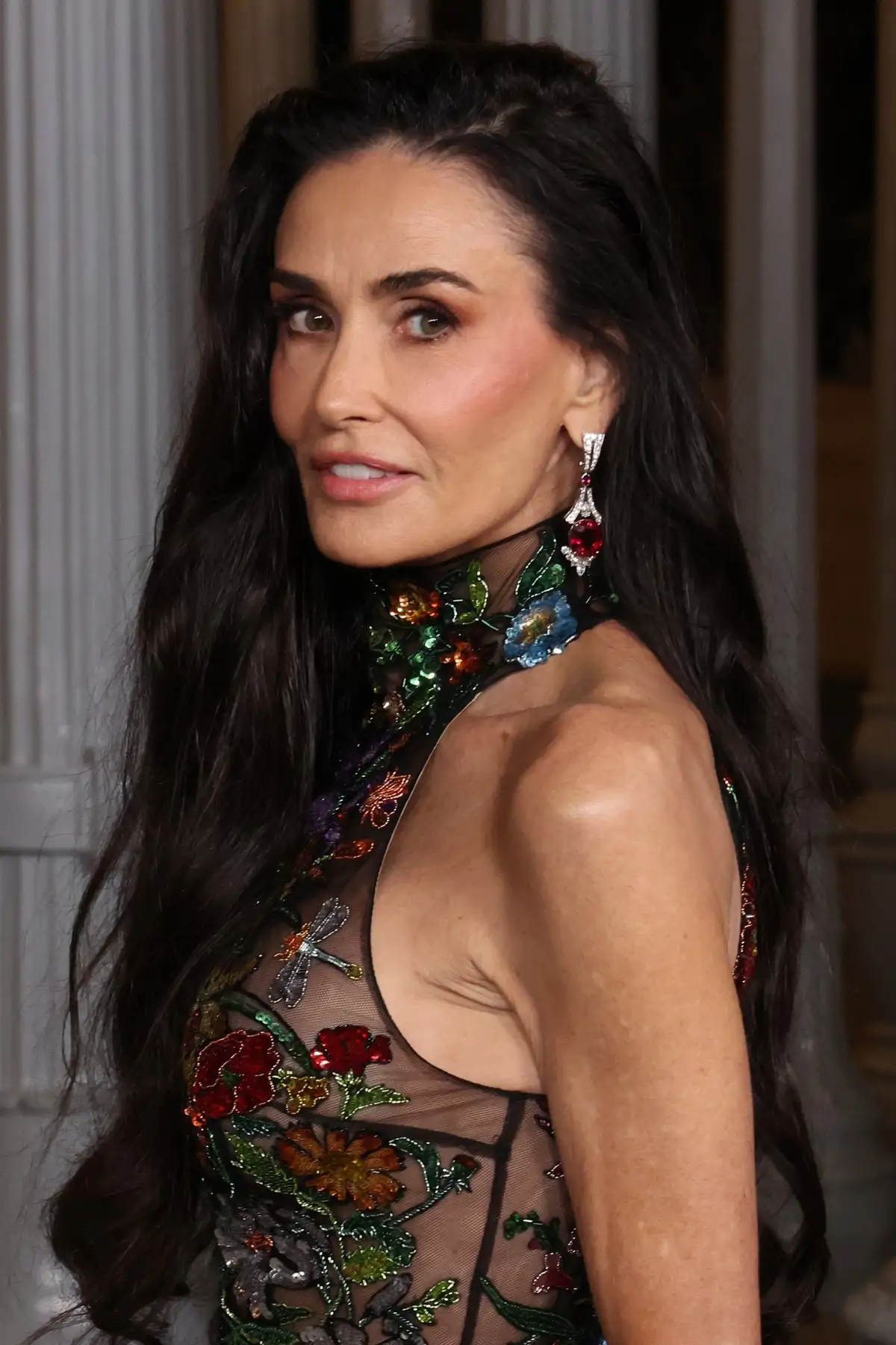 Cuidados pelo teñido demi moore