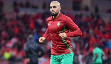 El seleccionador de Marruecos, Walid Regragui, confirma la lesión de Sofyan Amrabat pero no descarta forzarle: "Tiene problemas en el tobillo"