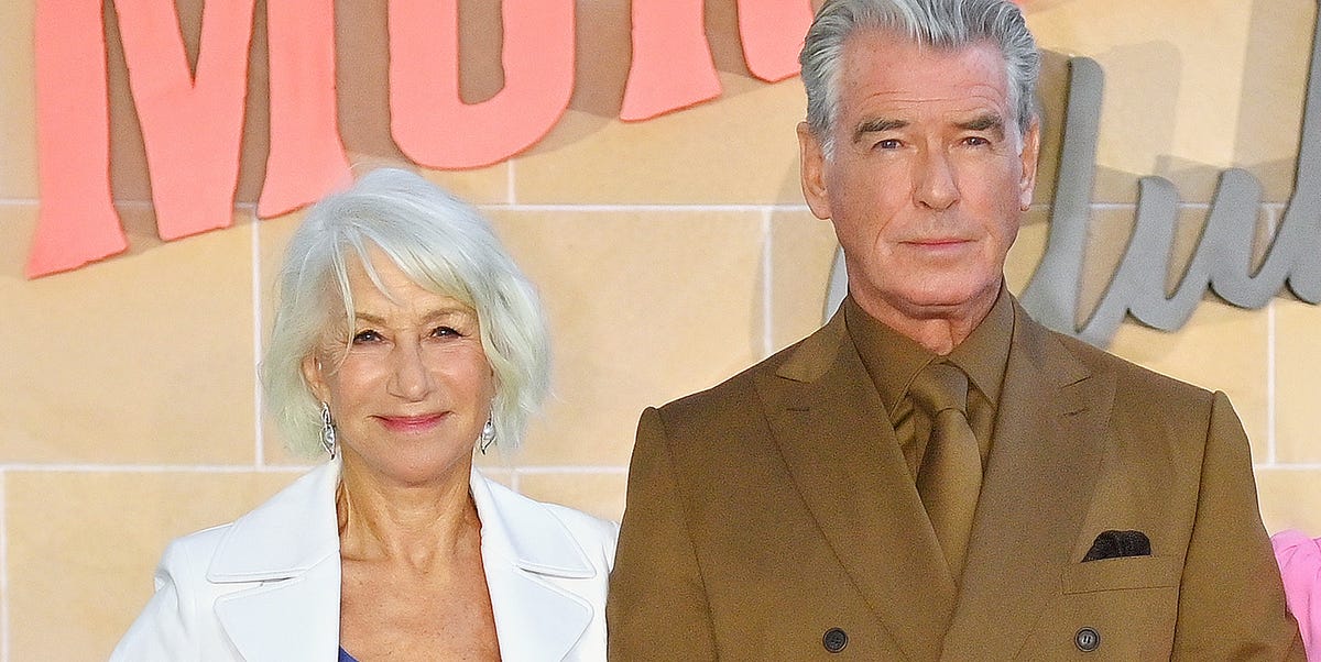 Pierce Brosnan (72), sobre su encuentro con Helen Mirren (80)