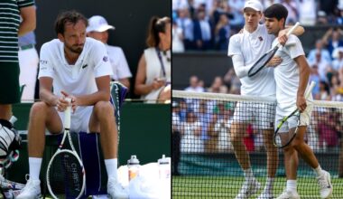 Llamativa afirmación de Medvedev sobre Alcaraz y Sinner: "Es casi imposible que..."