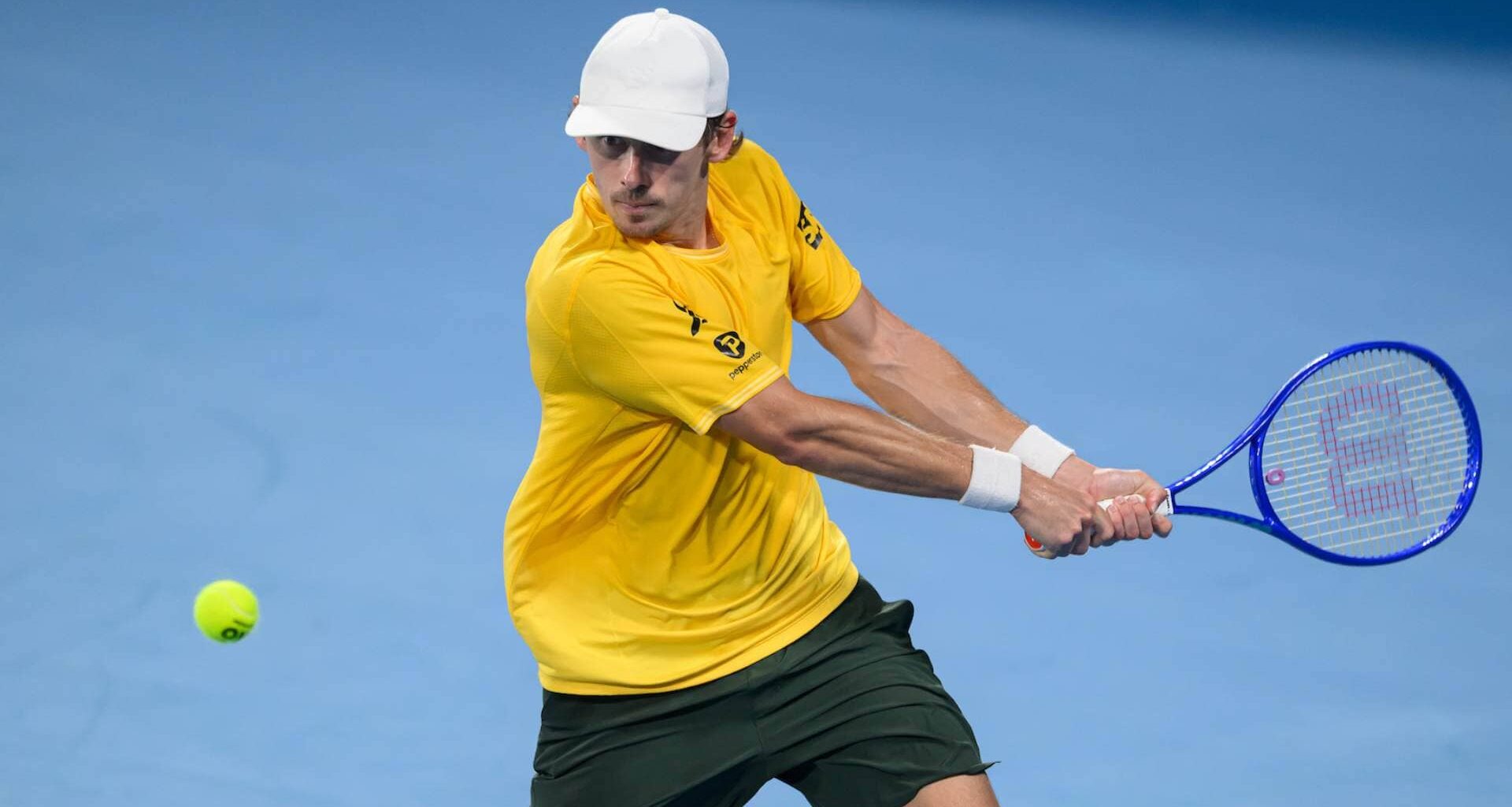 Álex de Miñaur ya está en cuartos de final de la United Cup con Australia.