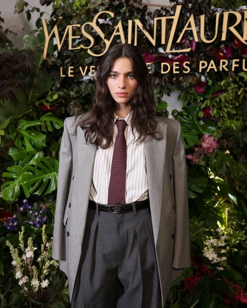 La modelo, en un evento de Yves Saint Laurent el pasado verano
