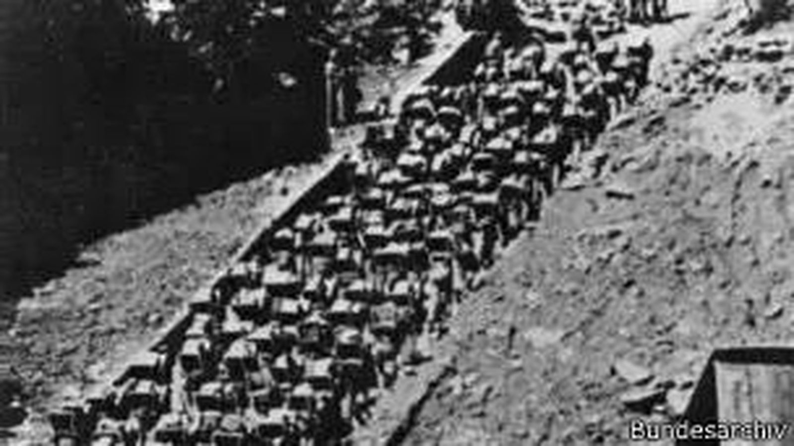 'Escaleras de la muerte'. Bundesarchiv