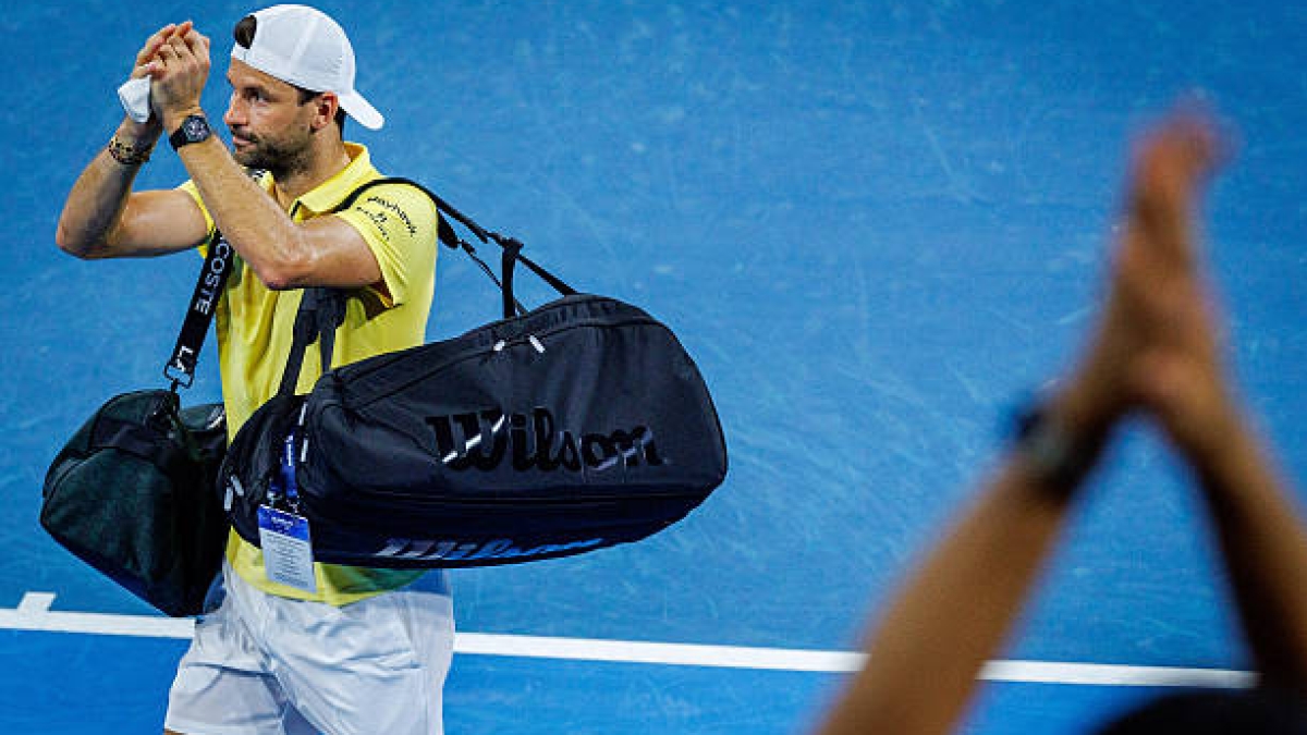 Dimitrov cayó en su segundo duelo en Brisbane.