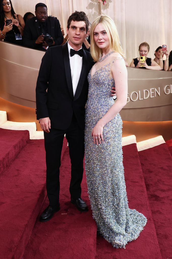 Gus Wenner y Elle Fanning 