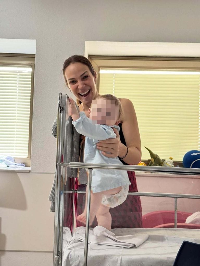 Unax, el bebé al que dio la bienvenida en 2025, tuvo que ser hospitalizado el 1 de enero a causa de una infección bacteriana localizada