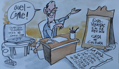 La Casa de Cultura acoge la muestra "Expo Viñetas. Villalba en Viñetas: Humor a Pie de Calle" - Ayuntamiento de Collado Villalba