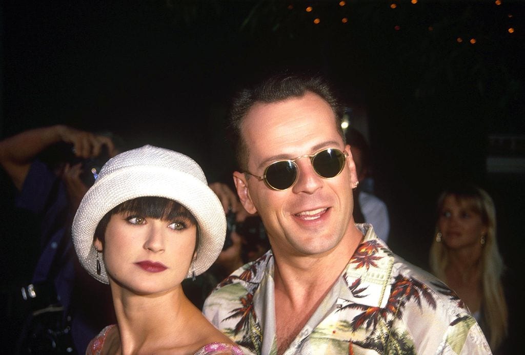 Demi moore y Bruce willis