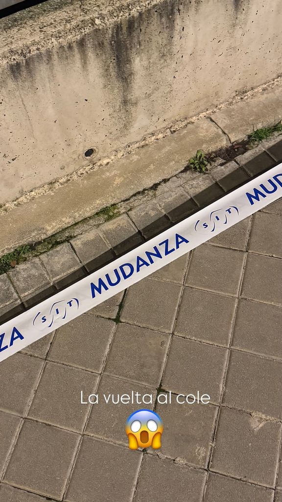 Imagen con la que Lucía Villalón anunciaba su cambio de domicilio