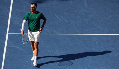 Tenis: Musetti se convierte en el quinto del ranking ATP