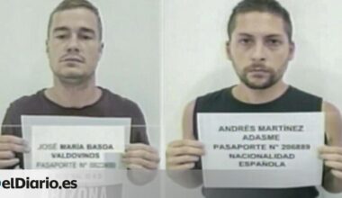 Estos son los cinco presos españoles liberados por Venezuela