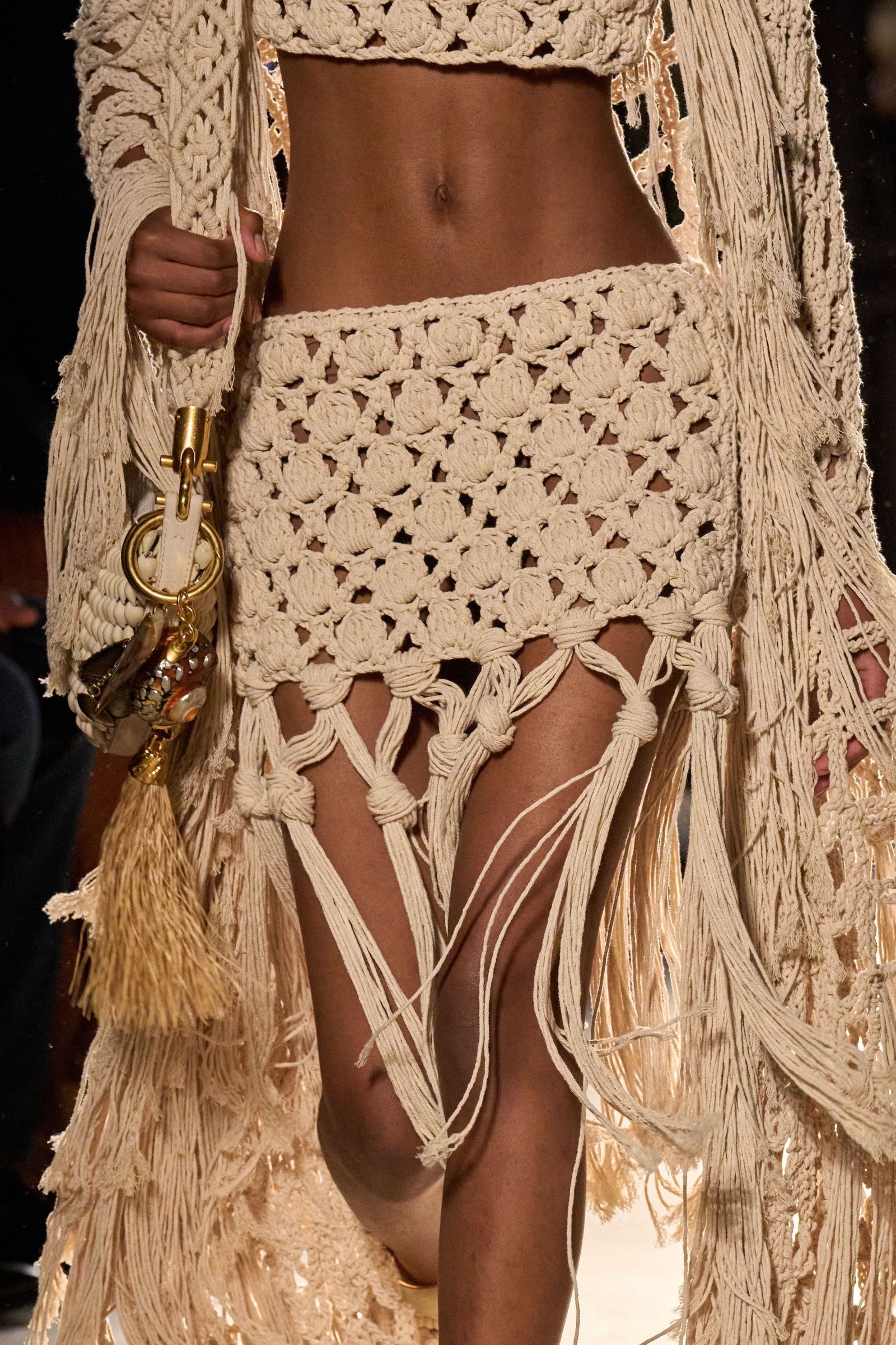 Falda de Balmain PrimaveraVerano 2026.