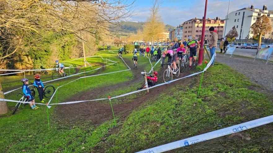 Un momento de la carrera.