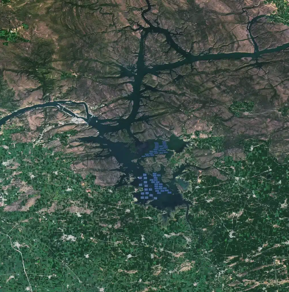 Observatorio de la Tierra de la NASA/Lauren Dauphin, utilizando datos Landsat del Servicio Geológico de los Estados Unidos