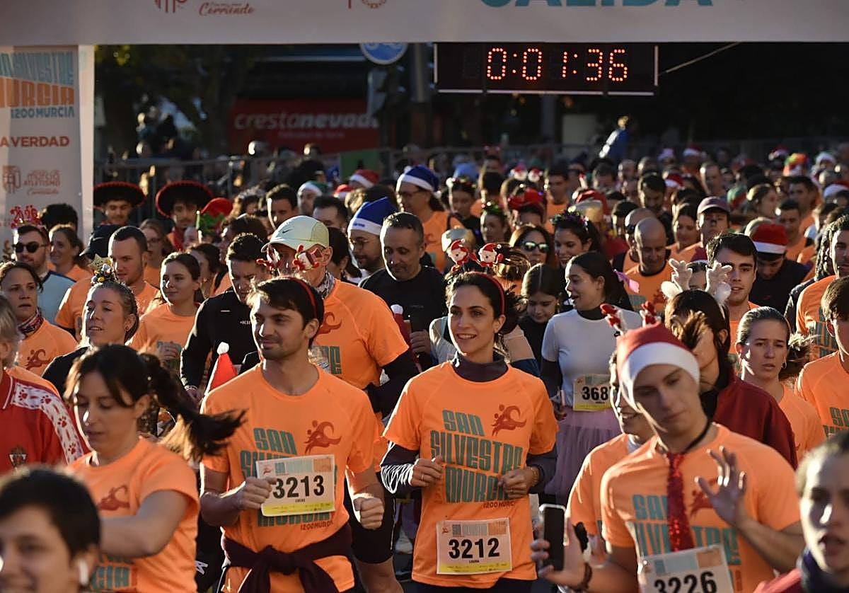 Clasificación de la San Silvestre de Murcia 2025