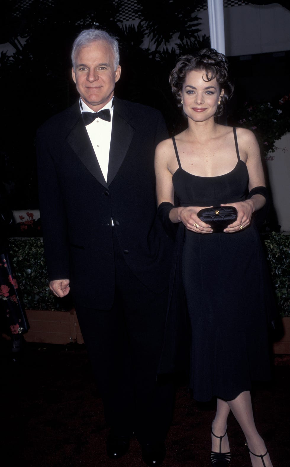 53rd Annual Golden Globe Awards steve martin and kimberly williams during 53rd annual golden globe awards at beverly hilton hotel in beverly hills, california, united states. (photo by ron galella/ron galella collection via getty images)