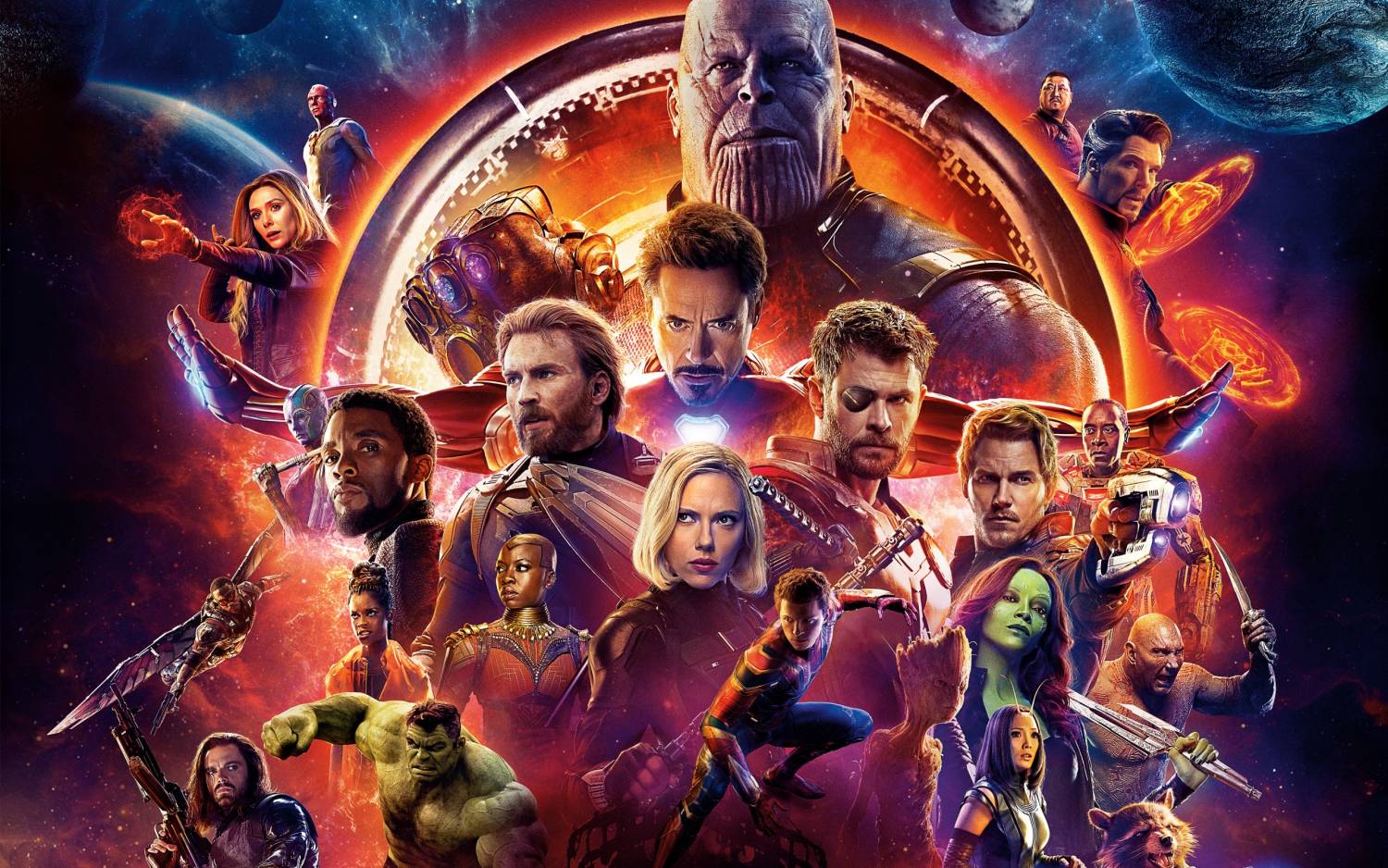 Avengers Infinity War / Universo Cinematográfico de Marvel
