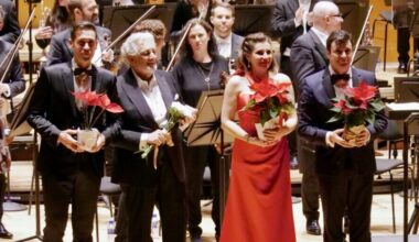 OVIEDO / Ovación a Plácido Domingo, Sabina Puértolas e Ismael Jordi en una gala de ópera y zarzuela
