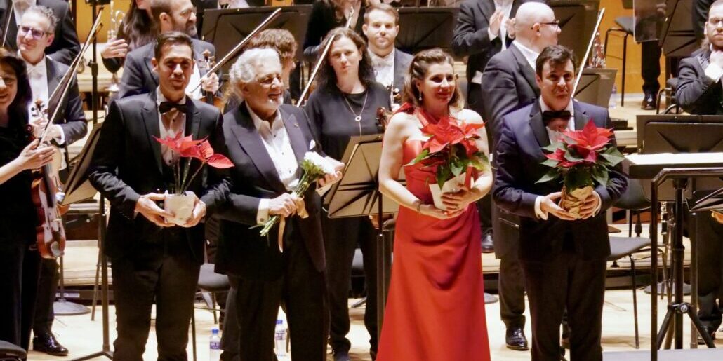OVIEDO / Ovación a Plácido Domingo, Sabina Puértolas e Ismael Jordi en una gala de ópera y zarzuela