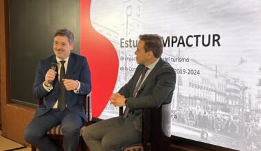 El consejero Mariano de Paco Serrano durante la presentación del estudio