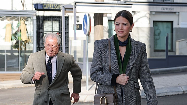 Una de las últimas imágenes de Isabelle junto a su padre