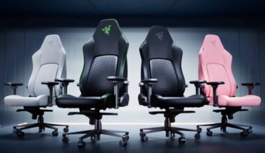 una silla 'gaming' que disipa el calor