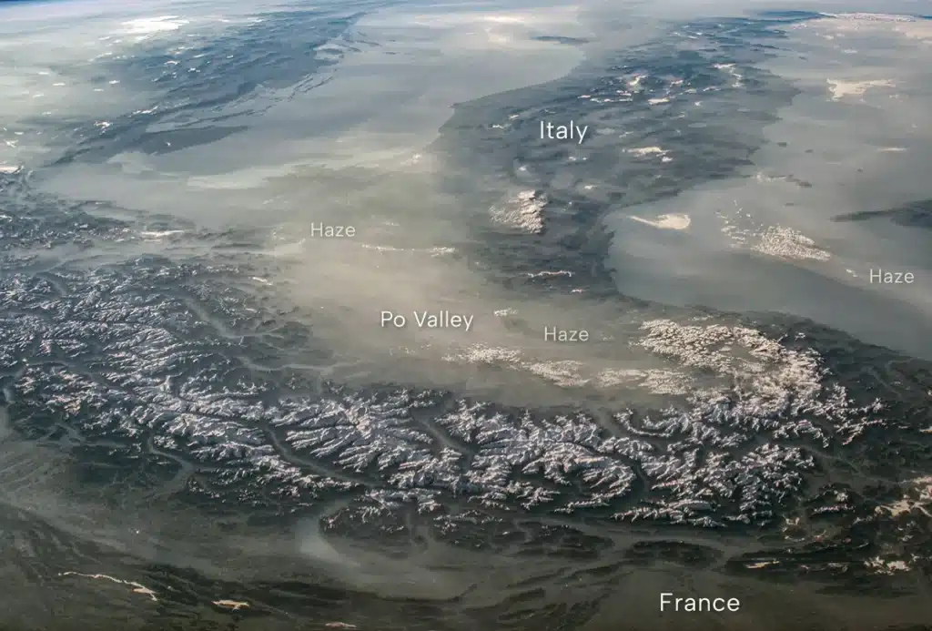 Cámara externa de la NASA/ISS