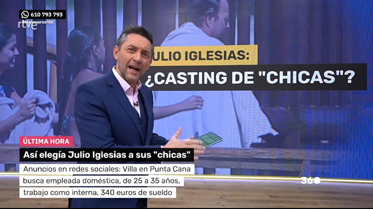 'Mañaneros' vincula el escándalo de Julio Iglesias con el PP y pregunta a Ayuso si se pondría del lado de un violador