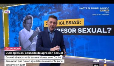 Javier Ruiz tira de hemeroteca y recuerda este momento de Julio Iglesias en 1997: la gente aplaudía