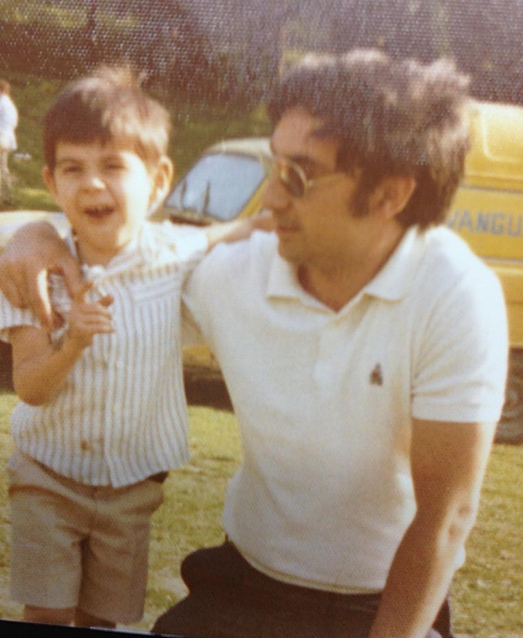 Jorge Fernández, de niño