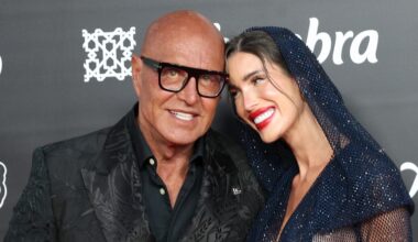 una cena familiar con su mujer y (casi) todos sus hijos