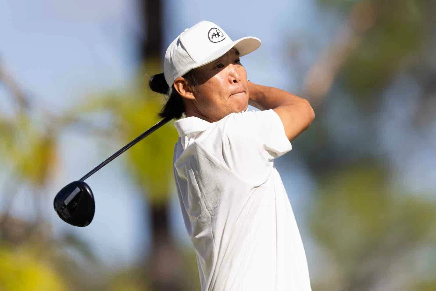 Anthony Kim. (Photo by Mike Stobe/LIV Golf)