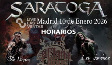 SARATOGA en Madrid – Horarios - rafabasa.com