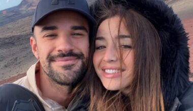 La cantante Lola Índigo y el streamer Illo Juan disfrutan de Lanzarote y La Graciosa