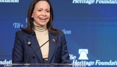 María Corina Machado reprocha a los líderes mundiales su falta de contundencia contra el chavismo: «Ya no hay excusas»