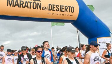 El domingo 4 tuvo lugar la 26º Maratón del desierto – Municipalidad de Pinamar