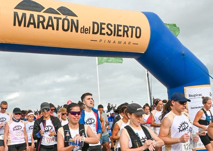 El domingo 4 tuvo lugar la 26º Maratón del desierto – Municipalidad de Pinamar