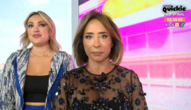 La inesperada ausencia de María Patiño obliga a Marta Riesco a convertirse en presentadora de 'No somos nadie'