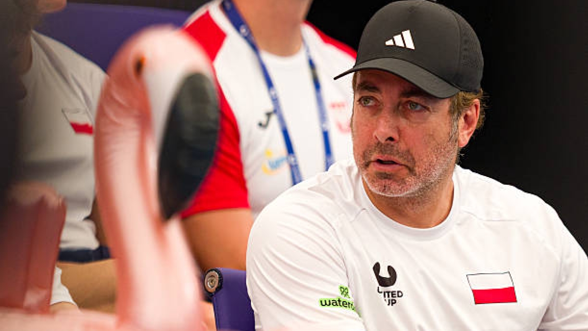 Nicolás Massú no ha perdido la fé en su pupilo, Hubert Hurkacz. Fuente: Getty