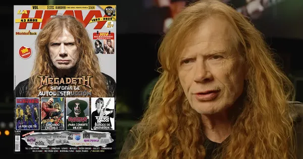 Dave Mustaine (Megadeth) explica por qué decidió versionar “Ride the Lightning” de Metallica: “Kirk tuvo alguna instrucción”