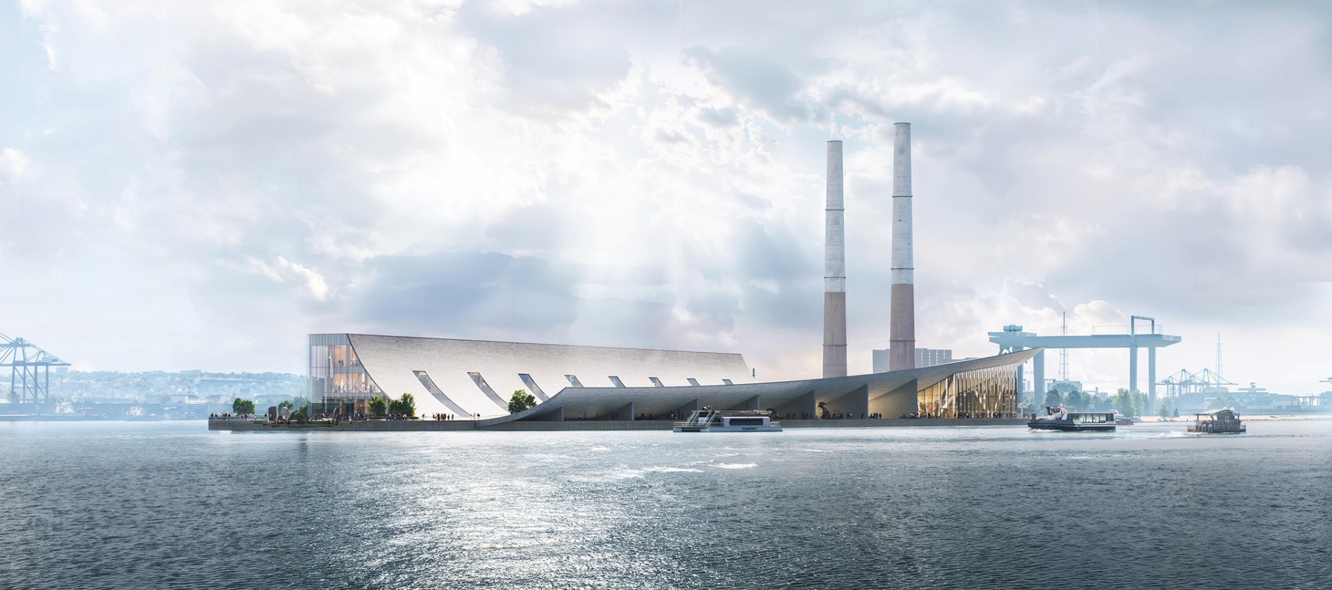 Dialogar con el pasado, mirar al futuro. Museo Brise-Vent del Puerto de Havre por LYT-X Studio