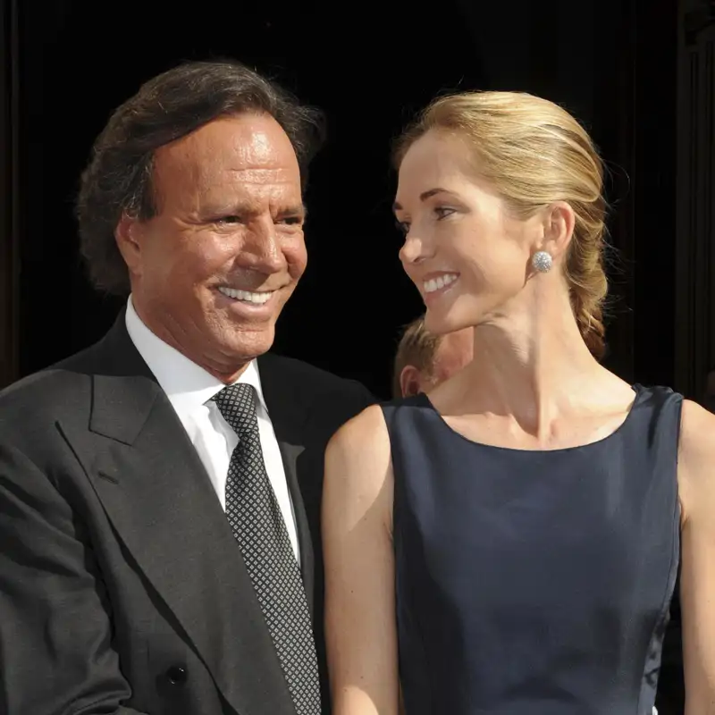 Miranda Rijnsburger y Julio Iglesias