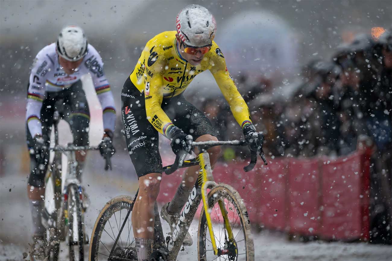 La lesión de Van Aert es más compleja de lo previsto y pone en duda su arranque en carretera