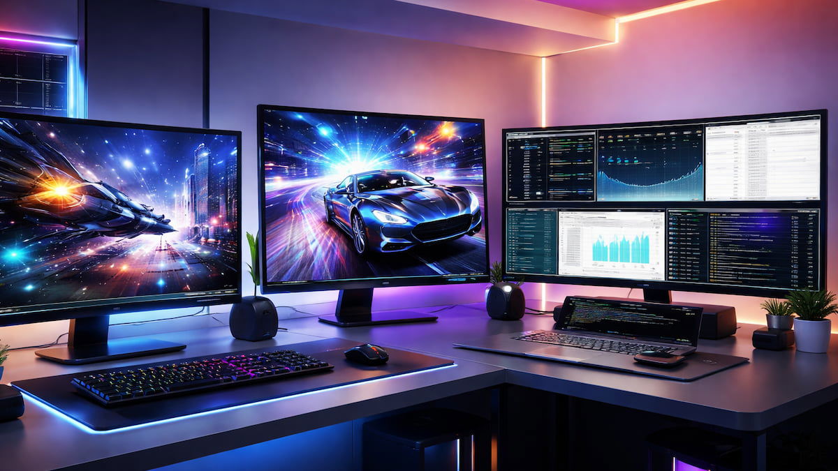 así es la nueva generación de monitores del CES 2026